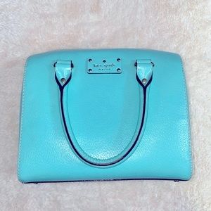 Kate Spade Light Blue Top Handle Bag